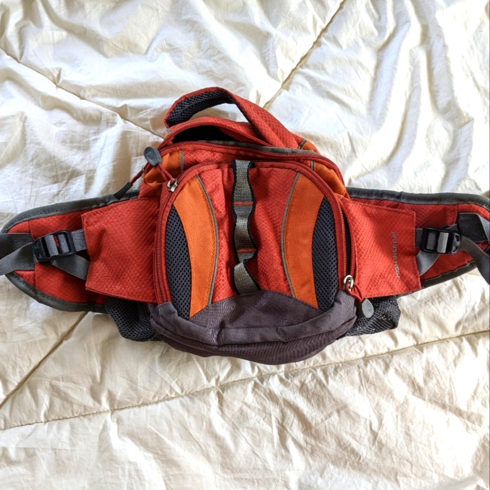 High Sierra Lumbar Pack Orange Unisex